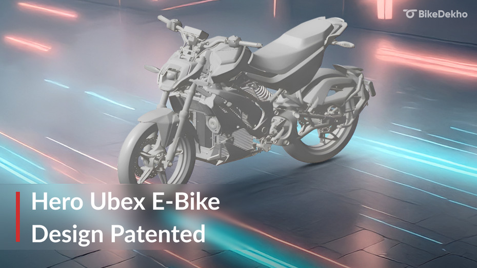 Hero Ubex E-bike Design Patented In India
