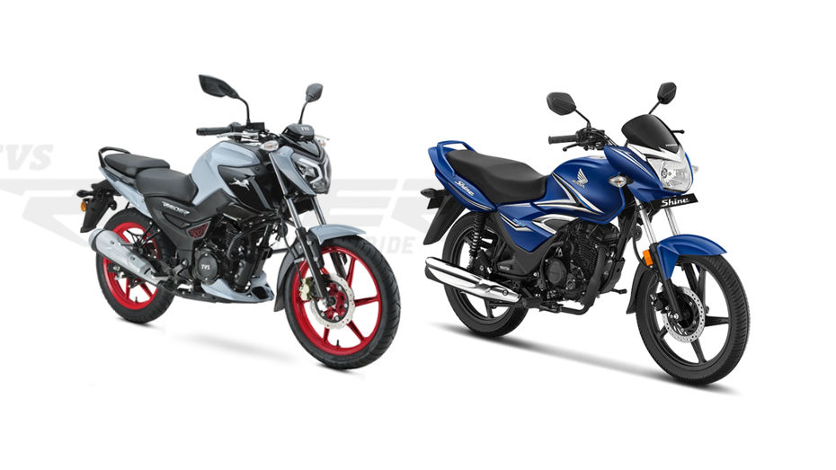 TVS Raider 125 vs Honda Shine 125: A Detailed Comparison TVS Raider 125 vs Honda Shine 125: A Detailed Comparison