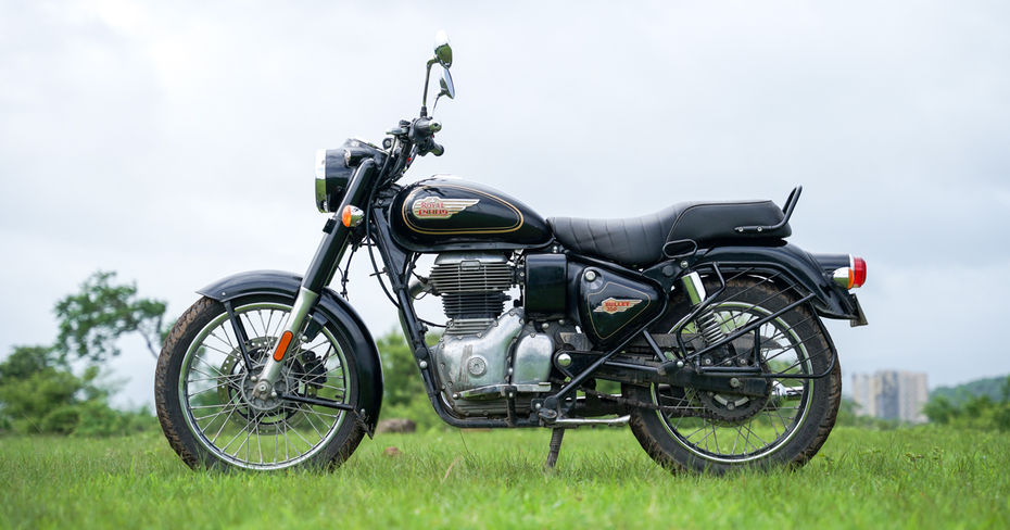 RE Bullet 350 Gallery side