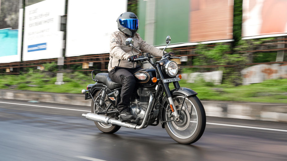 RE Bullet 350 Gallery ride