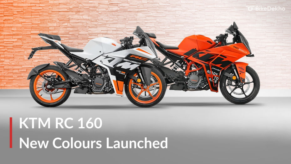 KTM RC 160 NEW COLOURS