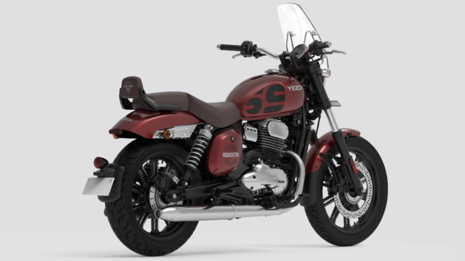 Yezdi Roadster Red Wolf