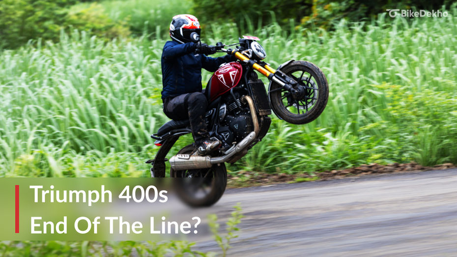 Triumph 400cc Discontinued