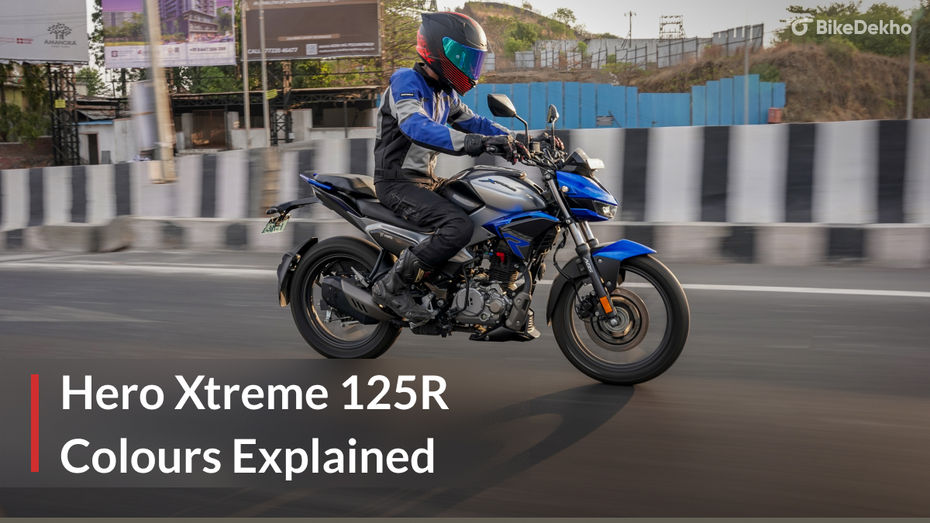 Hero Xtreme 125R Colours Explained