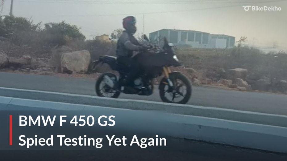 BMW F 450 GS: Spied Testing Before Official India Launch