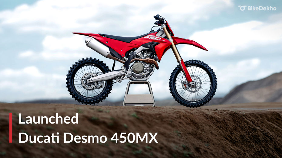 BREAKING: Ducati Desmo450 MX Launched In India At Rs 17,23,600 BREAKING: Ducati Desmo450 MX Launched In India At Rs 17,23,600