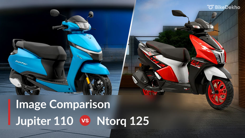 TVS Jupiter vs Ntorq 125: Compared With The Help Of Images TVS Jupiter vs Ntorq 125: Compared With The Help Of Images