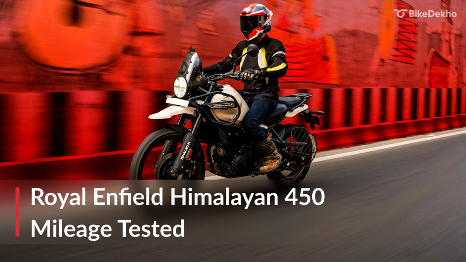 Royal Enfield Himalayan 450 Real World Mileage Test