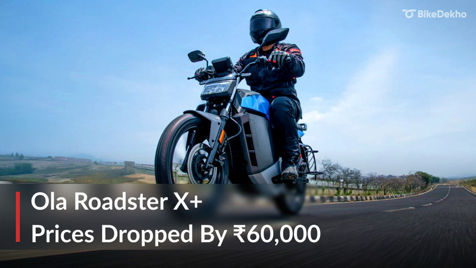 Ola Roadster X+ 9.1kWh Gets A Massive Price Cut