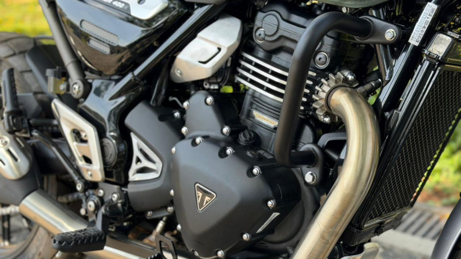 350cc Triumph Scrambler 400 X Engine