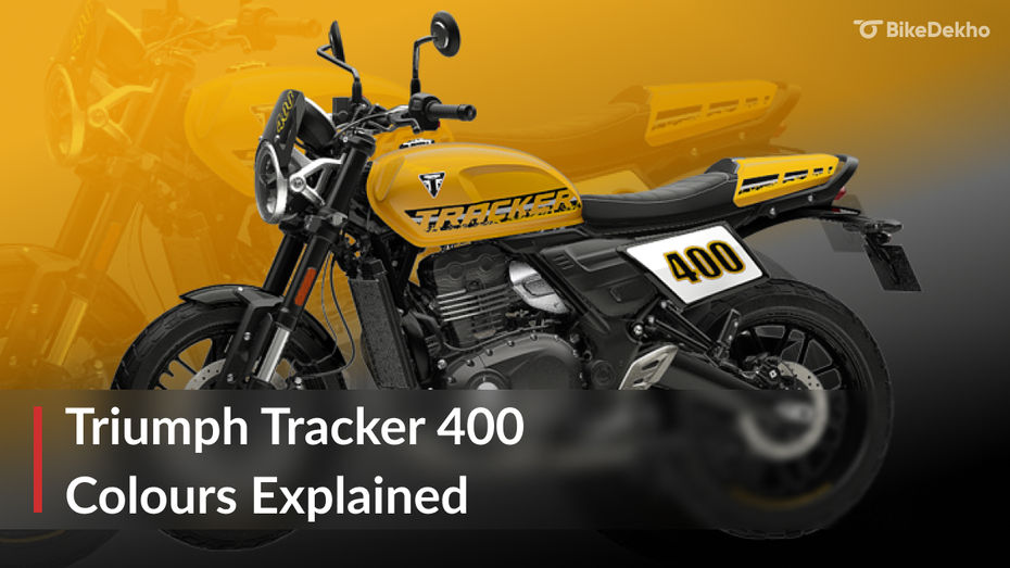 Triumph Tracker Colours