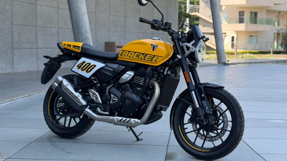 350cc Triumph Tracker 400