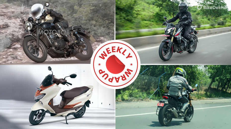 The Weekly Bike News Wrapup: Suzuki, Triumph, Bajaj, And TVS The Weekly Bike News Wrapup: Suzuki, Triumph, Bajaj, And TVS