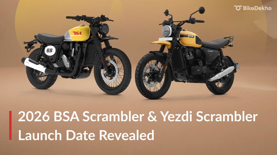 BSA Scrambler & Yezdi Scrambler Launch