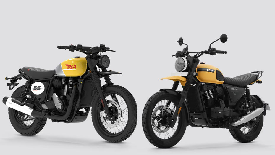 BSA Scrambler & Yezdi Scrambler Launch