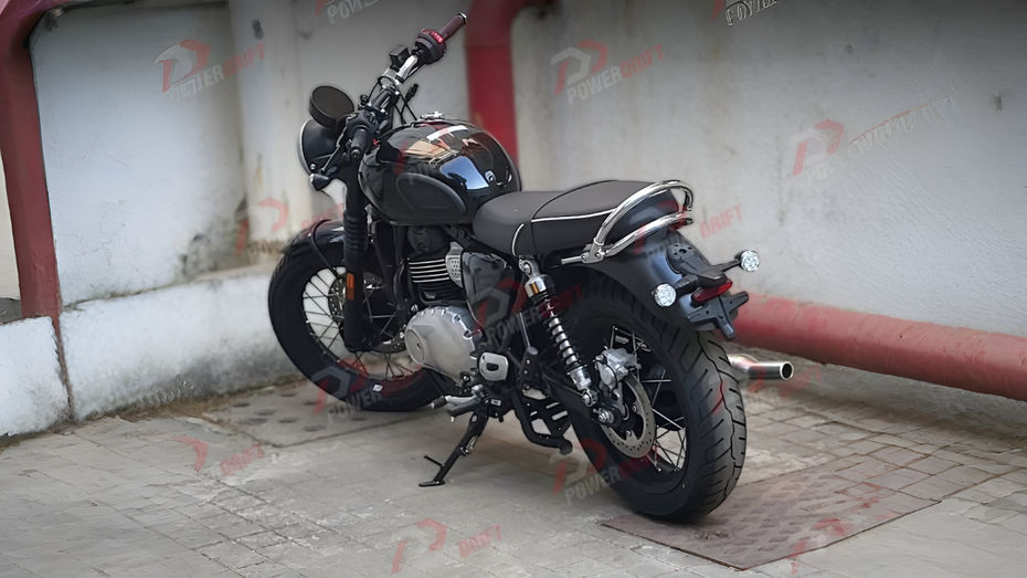 Triumph Bonneville 400 Spotted In India Triumph Bonneville 400 Spotted In India