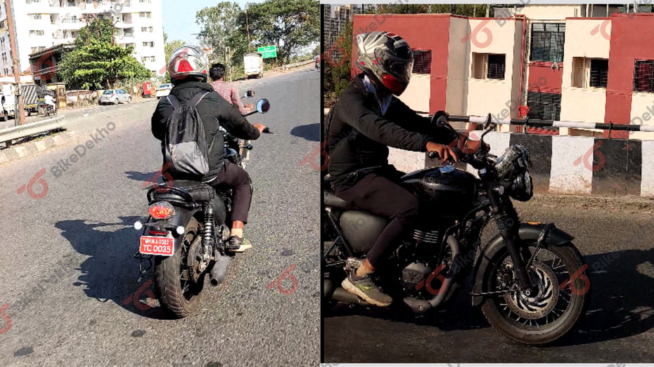 Triumph Bonneville 400 Spotted