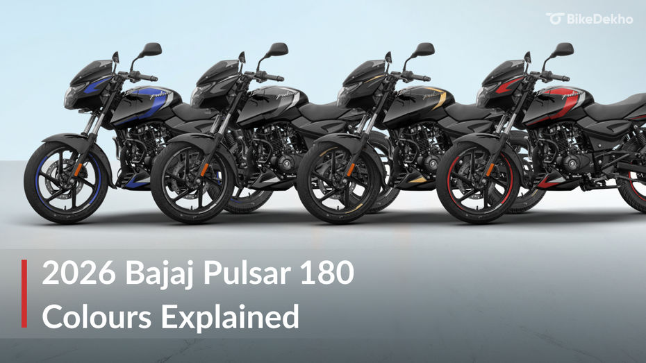 2026 Bajaj Pulsar 180 All Colours Explained