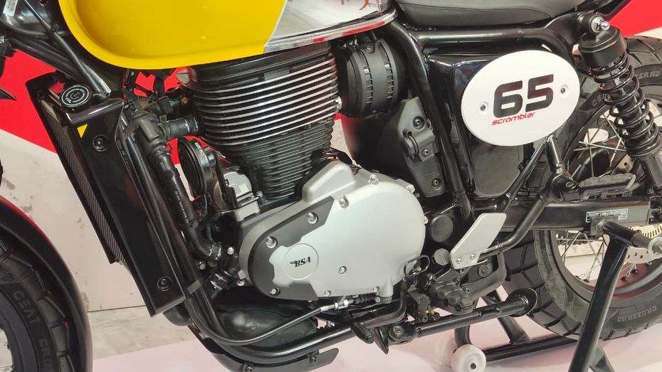 BSA Scrambler Engine BSA Scrambler Engine