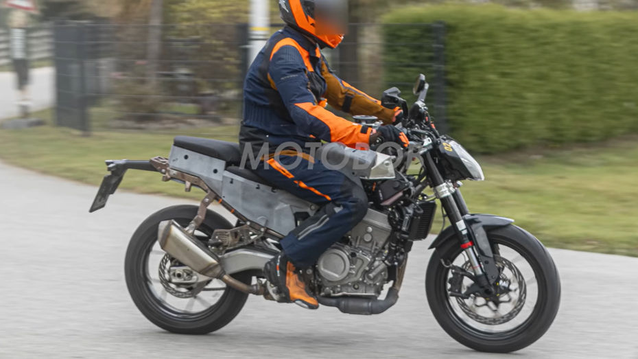 KTM 490 Duke Spotted Testing