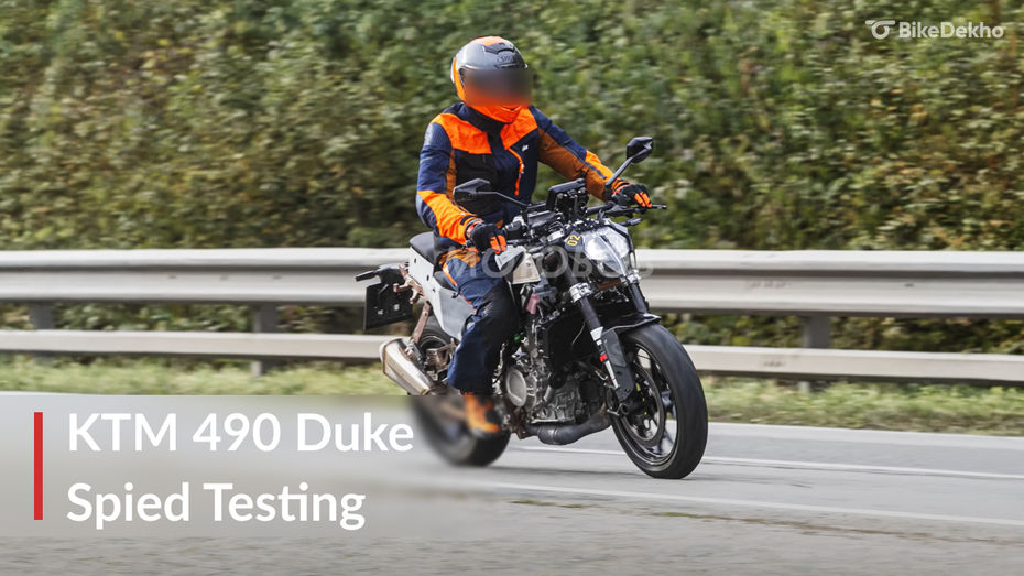 KTM 490 Duke Spotted Testing; New Twin-Cylinder Platform Details