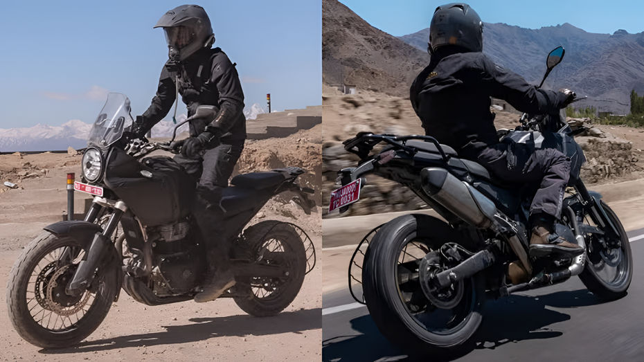 RE Himalayan 750 Spotted Testing RE Himalayan 750 Spotted Testing