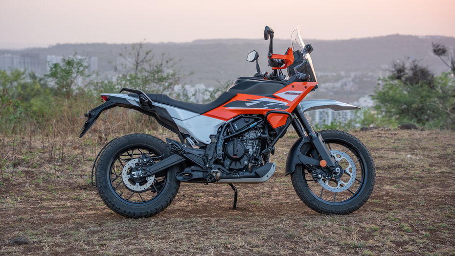KTM 390 Adventure Side Profile