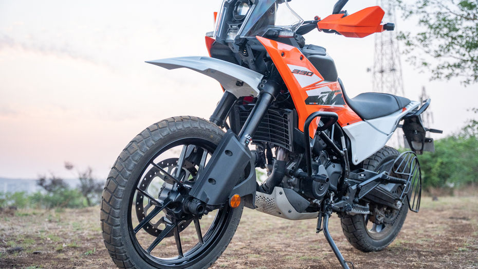 KTM 390 Adventure Underpinnings