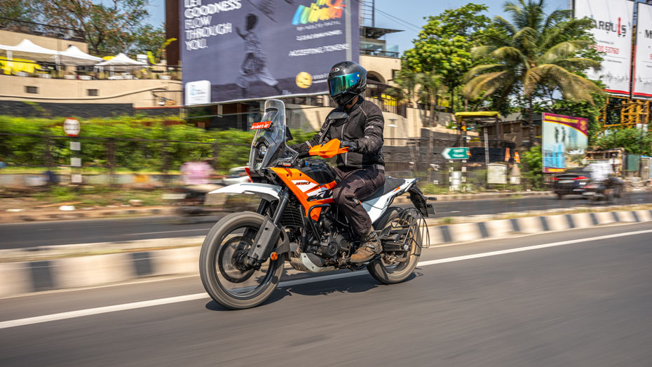 KTM 390 Adventure Rider Ergonomics