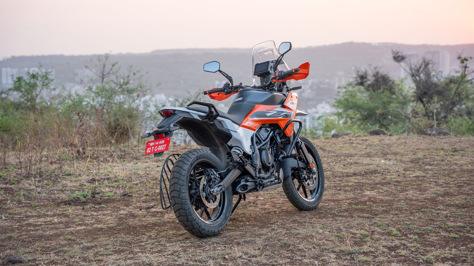 KTM 390 Adventure Rear Profile