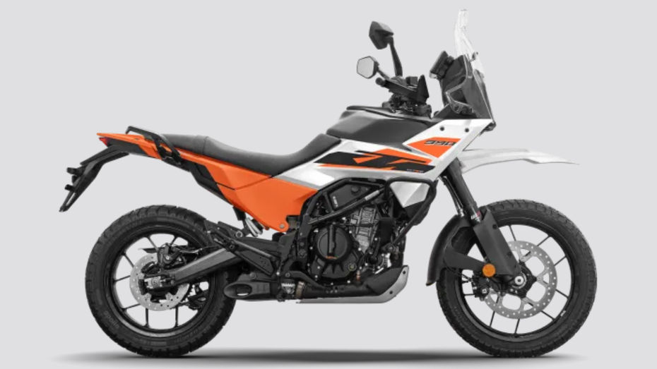 KTM 390 Adventure Ceramic White