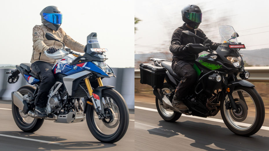 BMW F 450 GS vs Kawasaki Versys-X 300 BMW F 450 GS vs Kawasaki Versys-X 300