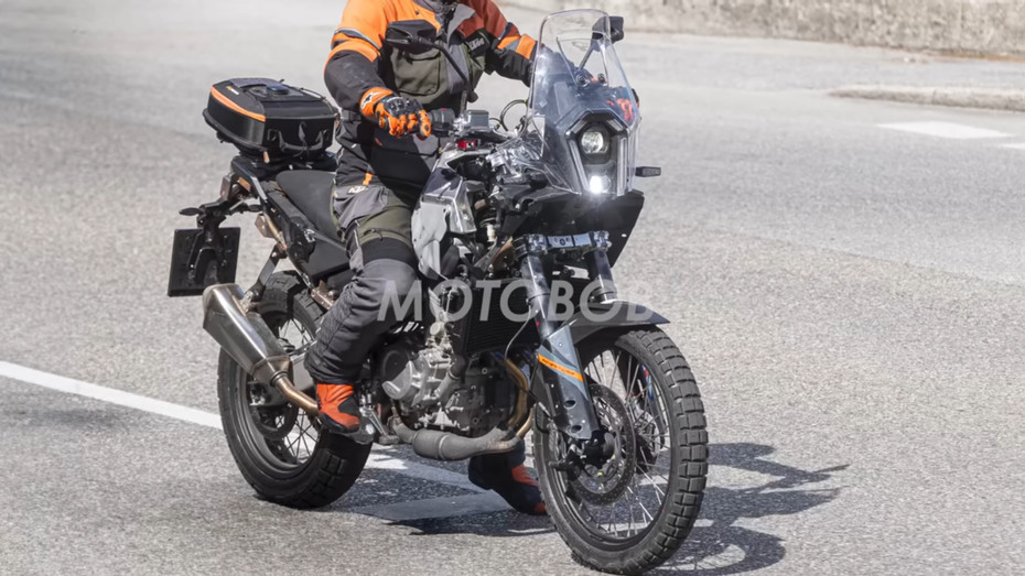 KTM 490 Adventure Spotted Testing