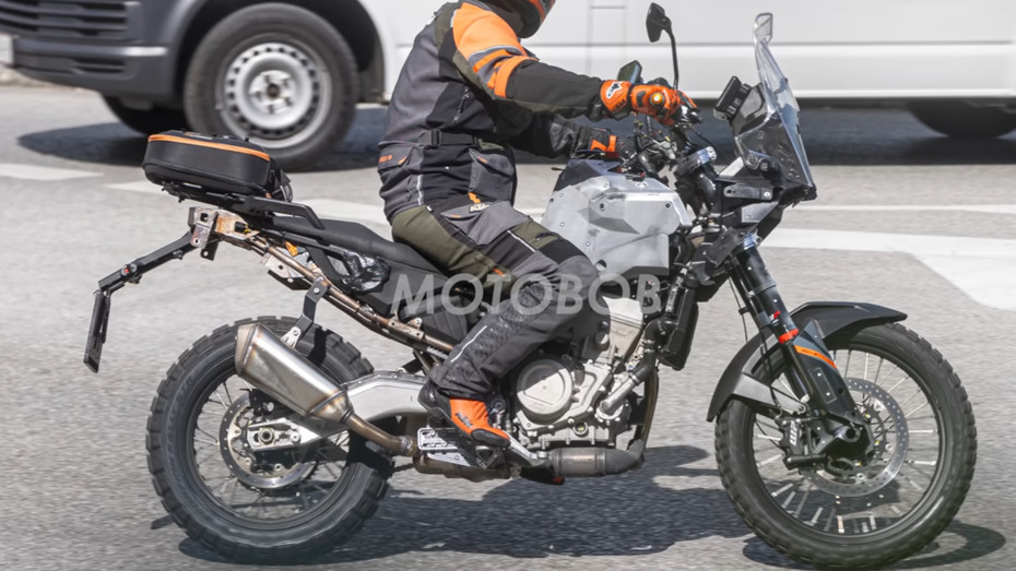 KTM 490 Adventure Spotted Testing