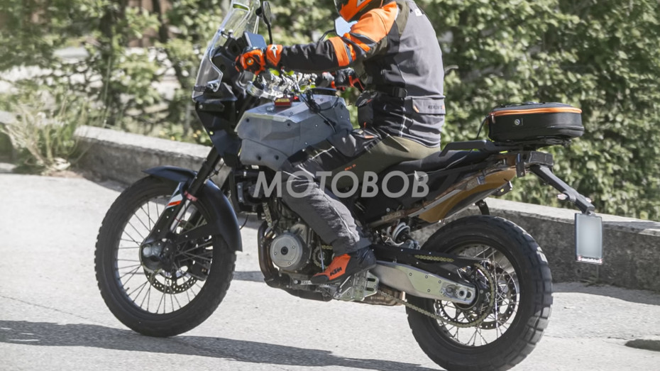 KTM 490 Adventure Spotted Testing