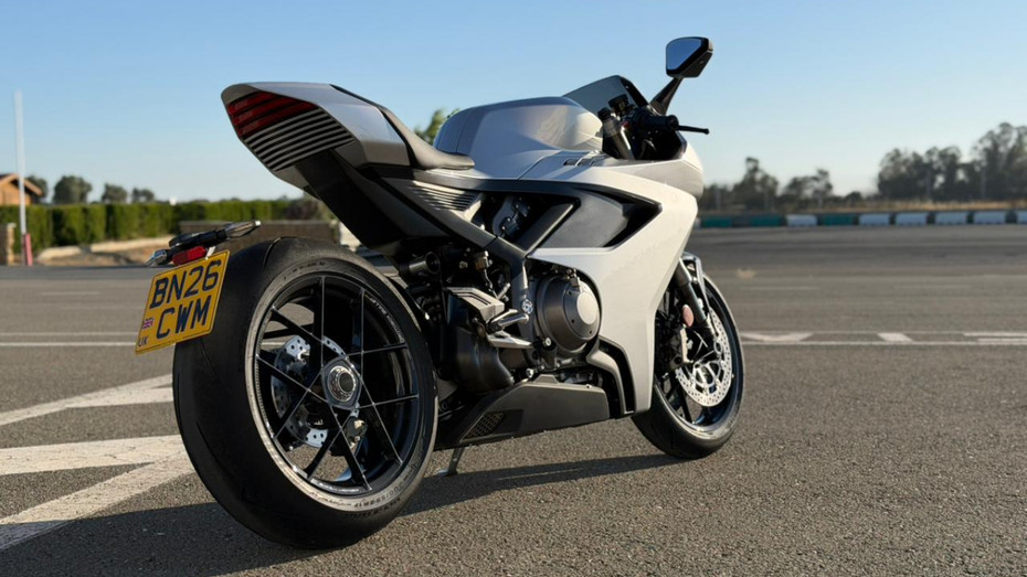Norton Manx R Rear Profile