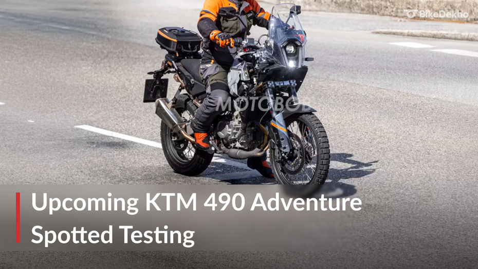 Upcoming KTM 490 Adventure Spotted Testing Abroad Upcoming KTM 490 Adventure Spotted Testing Abroad