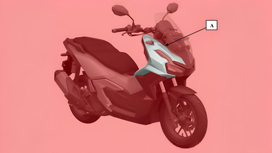 Honda ADV160 Patended In India Honda ADV160 Patended In India