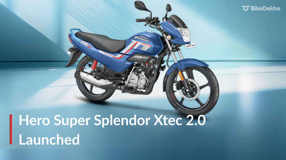 BREAKING: Hero Super Splendor Xtec 2.0 Launched