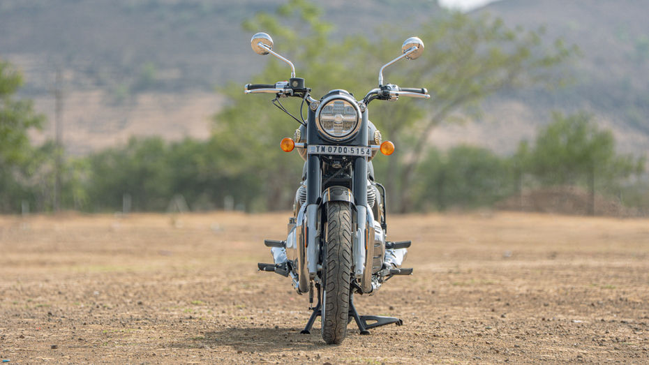 Royal Enfield Bullet 650 Front Profile Royal Enfield Bullet 650 Front Profile