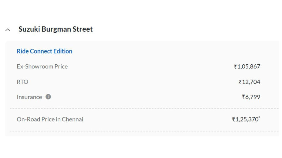 On-Road Chennai