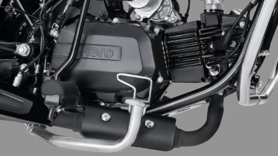 Hero Splendor Plus Flex Fuel Engine