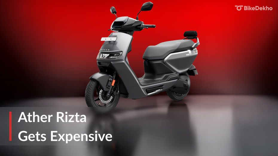 Ather Rizta Prices Increased By Up To Rs 4,000; Now Starts At Rs 1.21 Lakh Ather Rizta Prices Increased By Up To Rs 4,000; Now Starts At Rs 1.21 Lakh