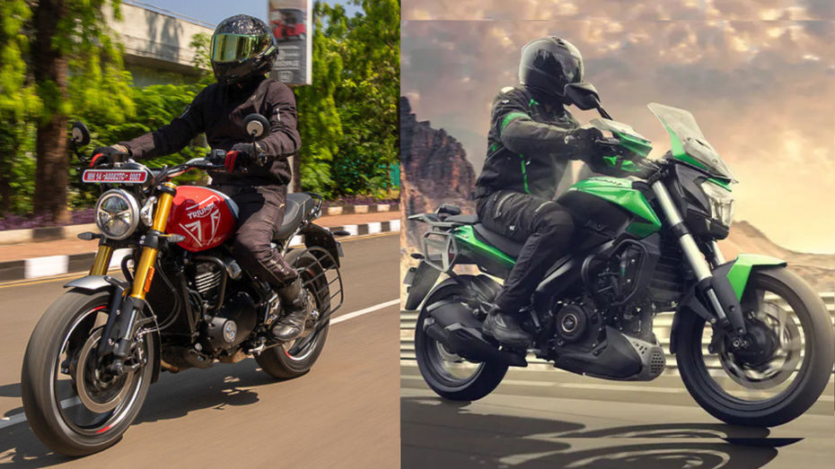  Bajaj Dominar 400 vs Triumph Speed 400