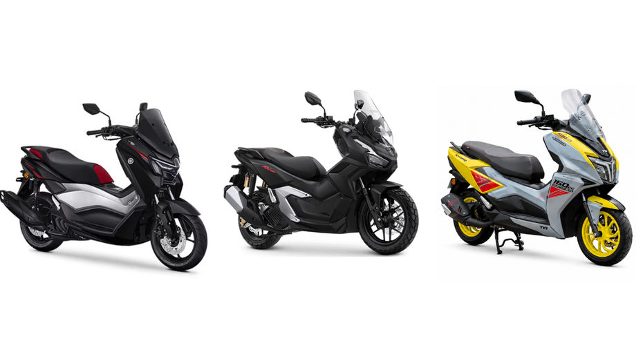 150cc Maxi scooters 