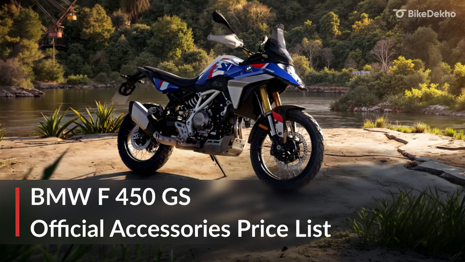 BMW F 450 GS: Official Accessories Udated Price List BMW F 450 GS: Official Accessories Udated Price List