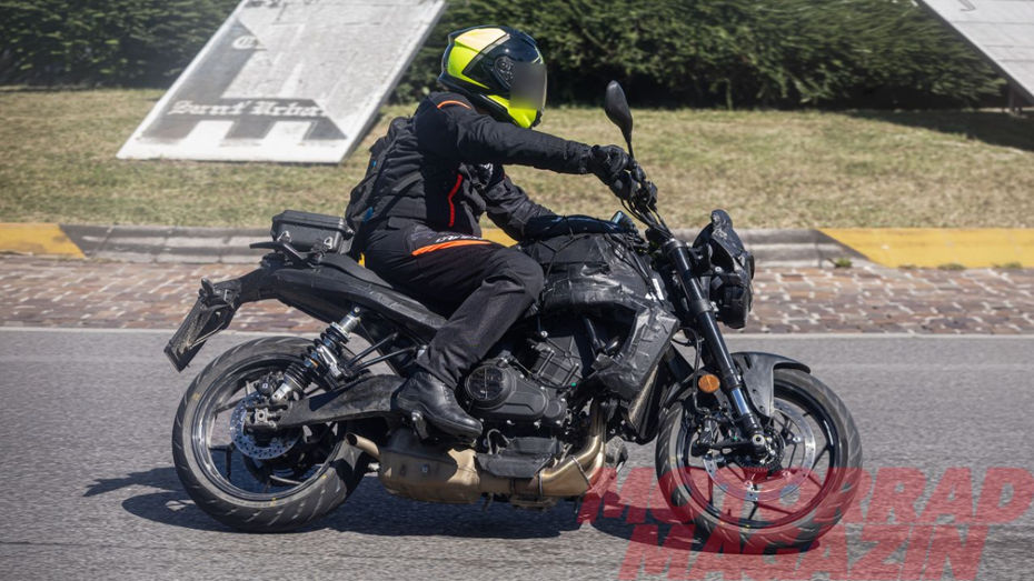 New Moto Guzzi 457cc Parallel-Twin Bike Spotted Testing Again