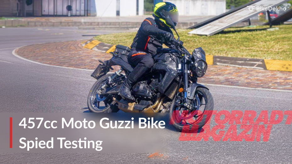 New Moto Guzzi 457cc Parallel-Twin Bike Spotted Testing Again New Moto Guzzi 457cc Parallel-Twin Bike Spotted Testing Again