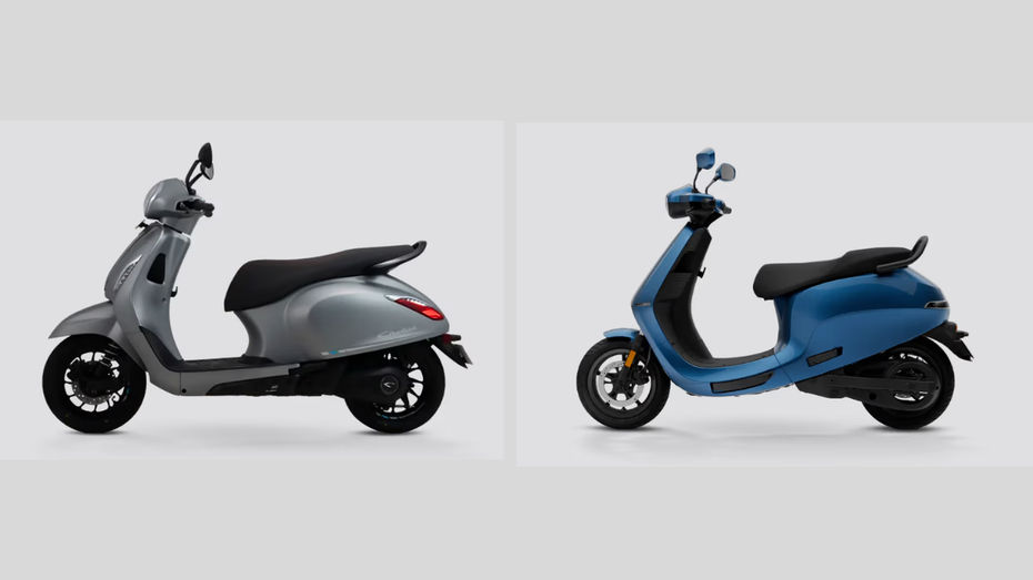 Bajaj Chetak C3501 vs Ola S1 Pro 4kWh