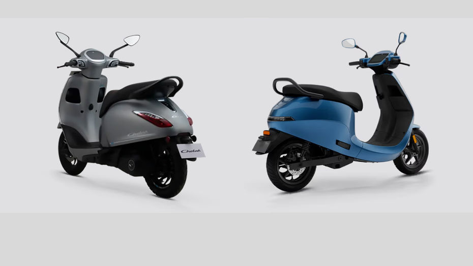 Bajaj Chetak C3501 vs Ola S1 Pro 4kWh